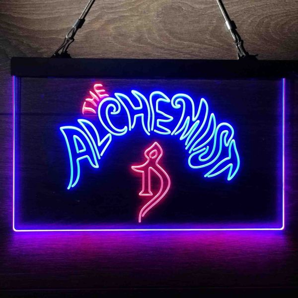 The Alchemist Logo Dual LED Neon Light Sign